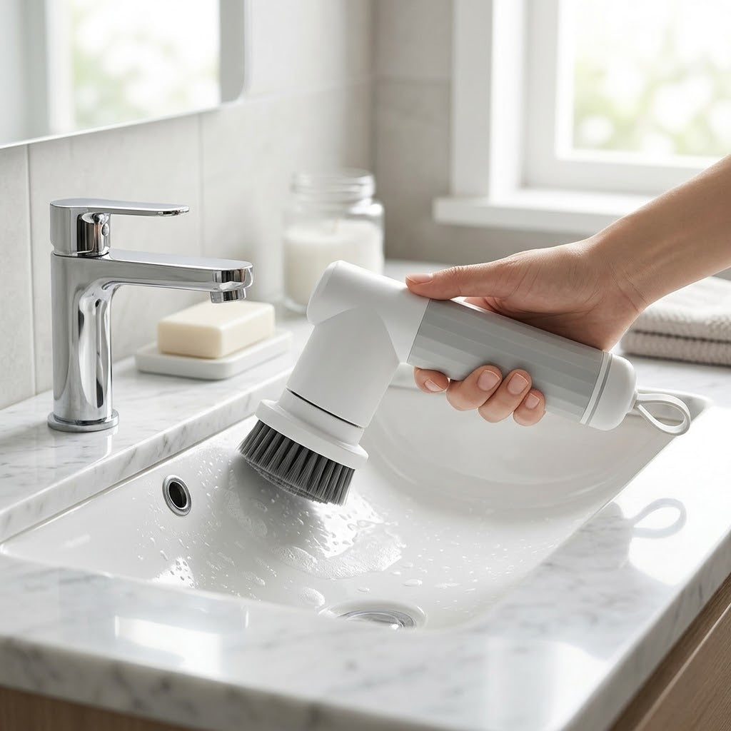 Brosse électrique rotative multifonction 6 en 1
